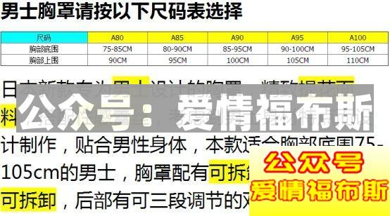 男人竟然也穿 brassiere！