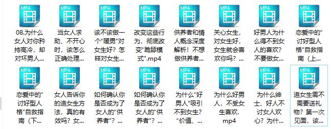 魅力男神系列《好男人解药课程》百度网盘下载【081410】