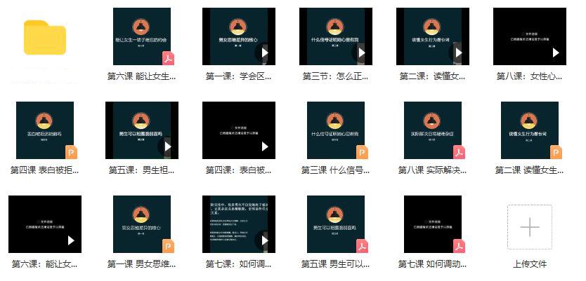 [6GB]最绅士《女性心理学：8小时让你读懂女性心理》