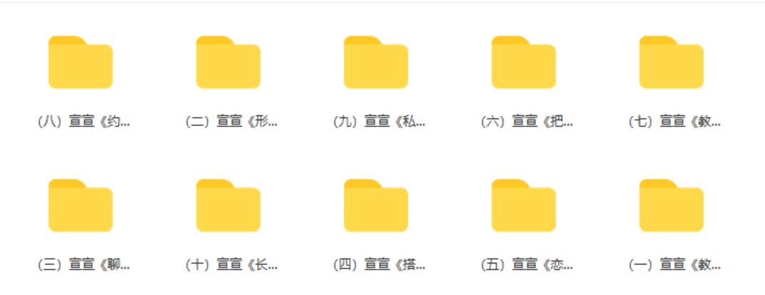 [48.7GB]萱萱《情感vip10套打包》网盘下载【010205】