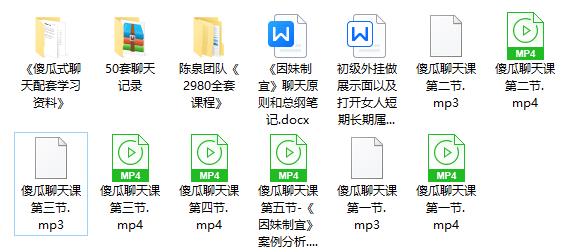 悦爱团队《傻瓜式聊天课》