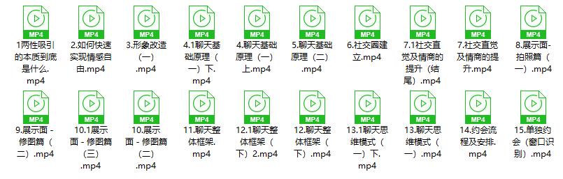 浪迹天团私教大课