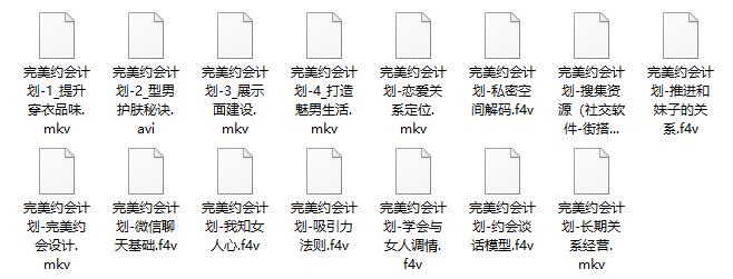 悦爱情感《完美约会计划5.0》