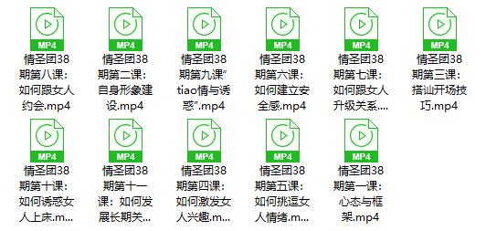 情圣团38期【键盘课】视频教程
