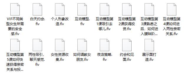 2018年Feeling情感学院《高级VIP网络课程》