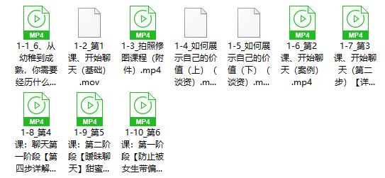 [19.6GB]天边的老白《私教课》